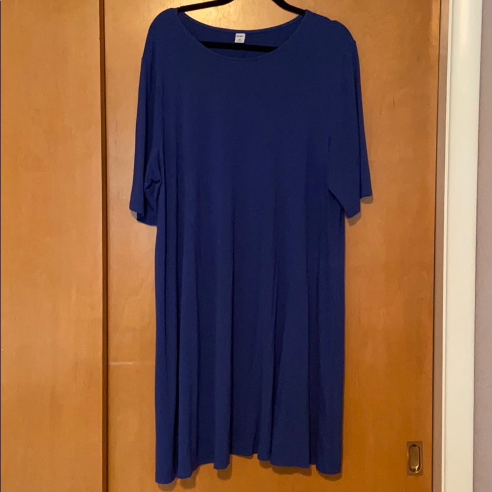 Royal Blue Tshirt Dress